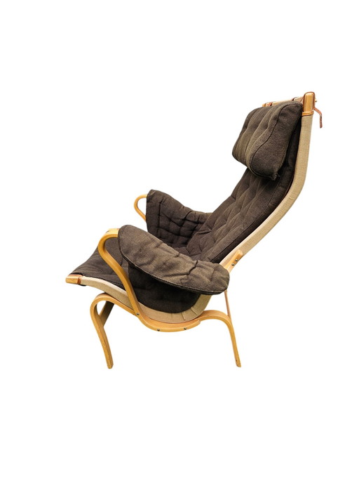 Vintage Lounge Fauteuil Pernilla Bruno Mathsson Design Dux 