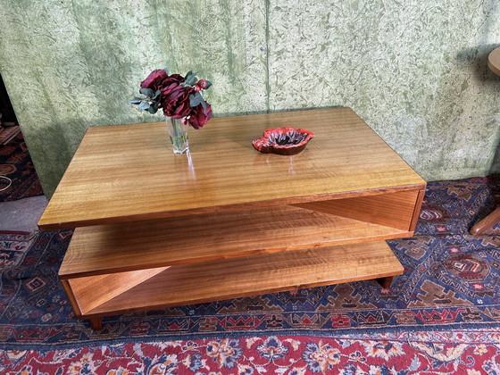 Image 1 of Mid century retro vintage teak salontafel 1960