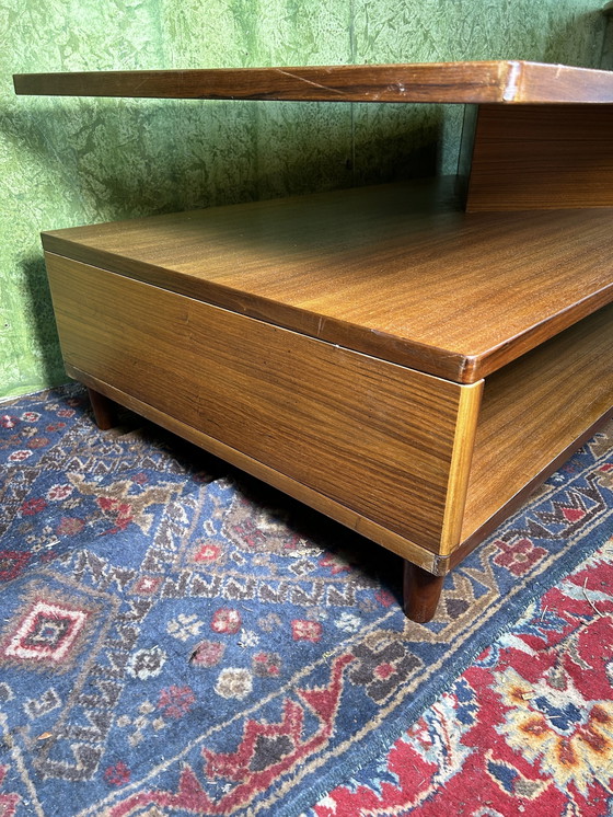 Image 1 of Mid century retro vintage teak salontafel 1960