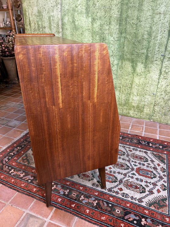 Image 1 of Mid century retro vintage hoge planken cocktailkast GPlan