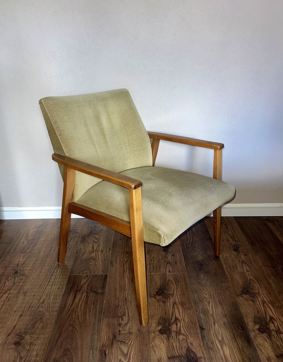 Image 1 of Mid Century moderne design fauteuil