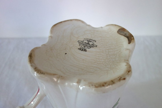 Image 1 of Vintage Longwy Montmorency toiletkast Begin 20e eeuw