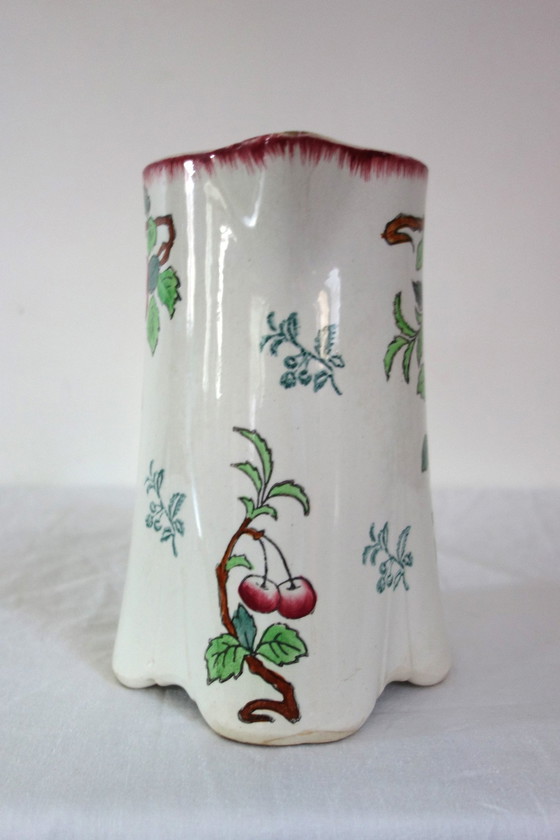 Image 1 of Vintage Longwy Montmorency toiletkast Begin 20e eeuw