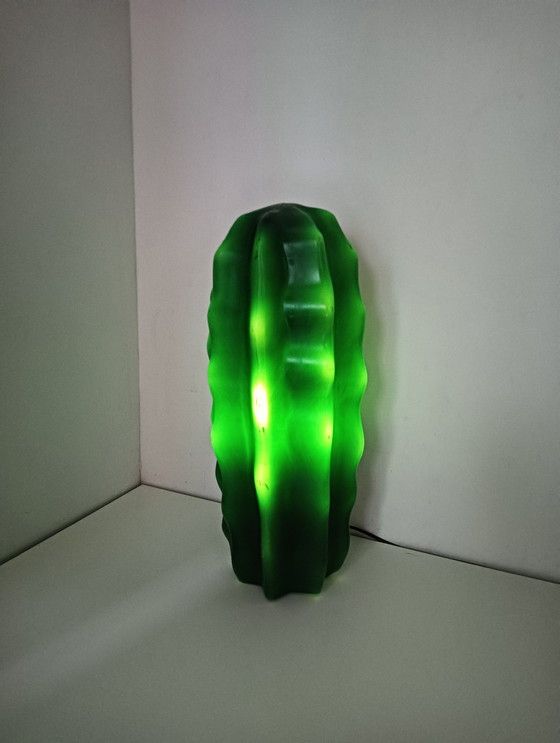 Image 1 of Cactus Lamp, Small, Model Sucu. Art Novo Voor Flototto