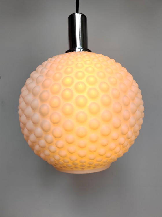 Image 1 of 1970 Opaline space age lamp 