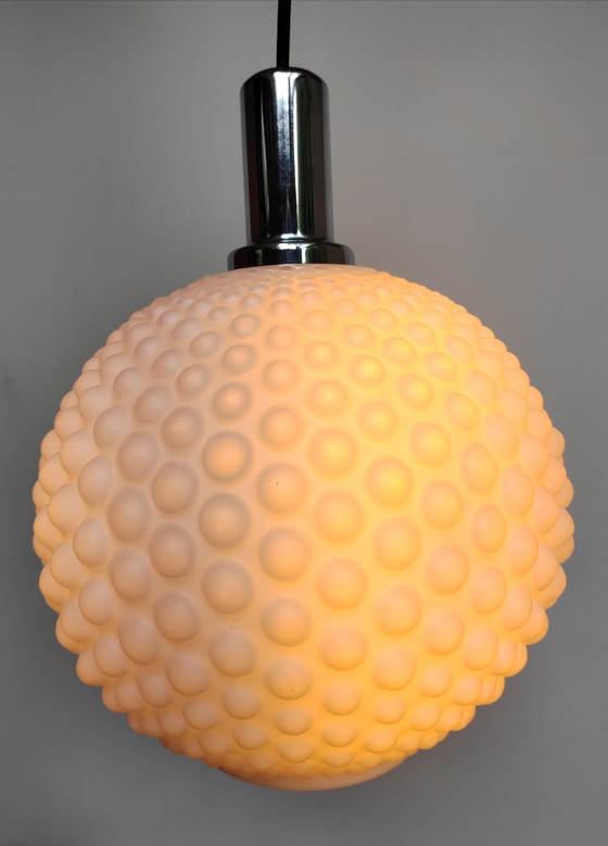 Image 1 of 1970 Opaline space age lamp 