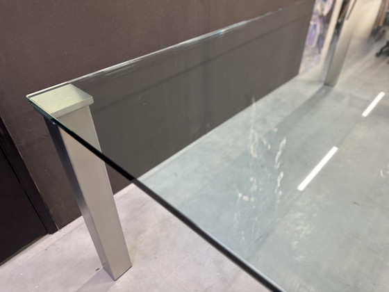 Image 1 of Zumsteg Eetkamertafel Glas 220x90xH73