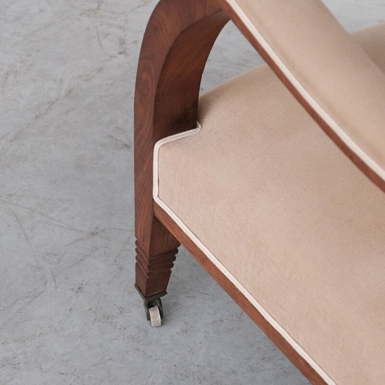 Image 1 of Paar Art Deco Franse vintage fauteuils, jaren 1930