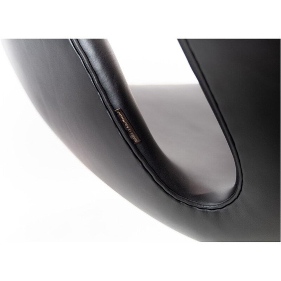 Image 1 of Paar vintage zwanenfauteuils "3320" van Arne Jacobsen voor Fritz Hansen, 1958