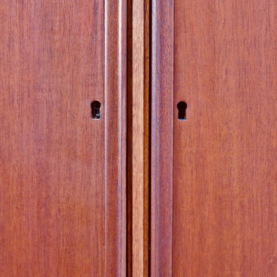 Image 1 of Vintage esdoorn en eiken servieskast, Denemarken 1950