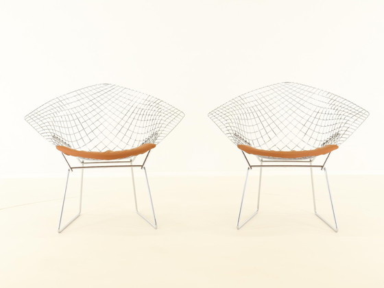 Image 1 of Set diamanten stoelen van Bertoia voor Knoll, VS, 1960S