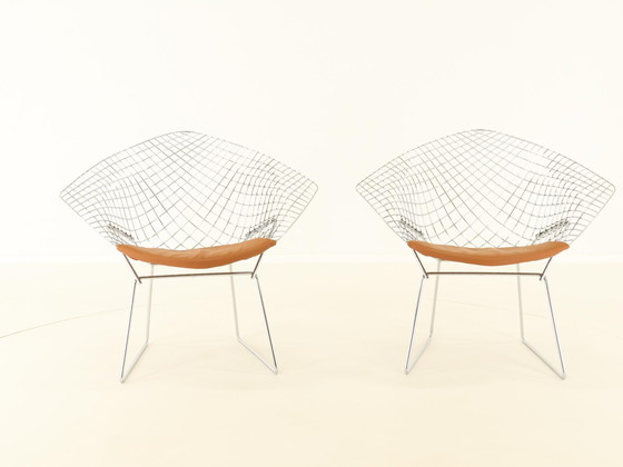 Image 1 of Set diamanten stoelen van Bertoia voor Knoll, VS, 1960S