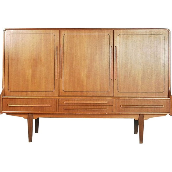 Image 1 of Vintage danish teak dressoir van NIHK 1950