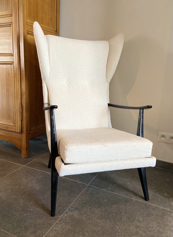 Image 1 of Knoll Antimott wingback chair