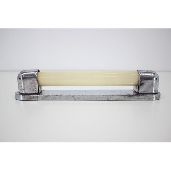 Image 1 of Vintage chromen wandlamp, Tsjecho-Slowakije 1930