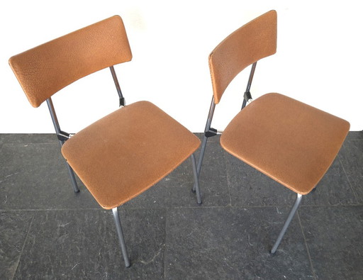 2X Vintage Stoelen ( Set )