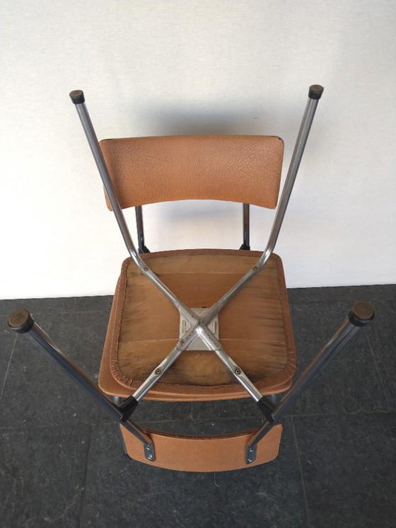 Image 1 of 2X Vintage Stoelen ( Set )