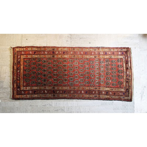 Image 1 of Vintage Perzisch tapijt Sarouk mir van scheerwol