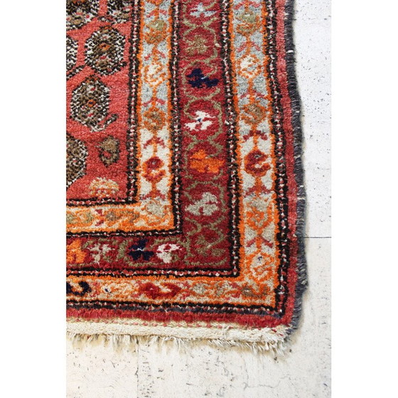 Image 1 of Vintage Perzisch tapijt Sarouk mir van scheerwol