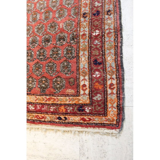 Image 1 of Vintage Perzisch tapijt Sarouk mir van scheerwol