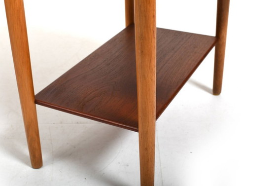 Image 1 of Nachtkastjes van teak en eikenhout van Børge Mogensen voor Søborg Møbelfabrik, 1950, Set van 2