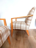 2x Vintage fauteuils