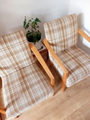 2x Vintage fauteuils