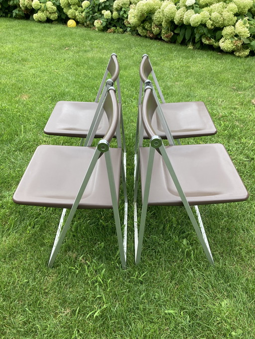 4x Interlübke klapstoelen