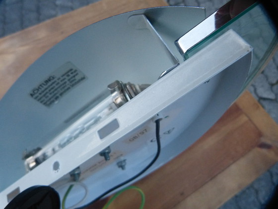 Image 1 of 6x Hustadt wandlampen chroom acryl