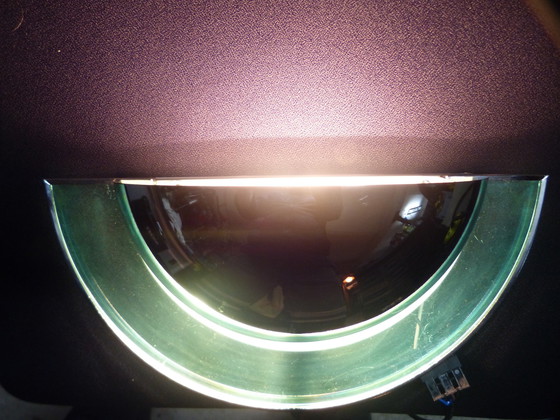 Image 1 of 6x Hustadt wandlampen chroom acryl