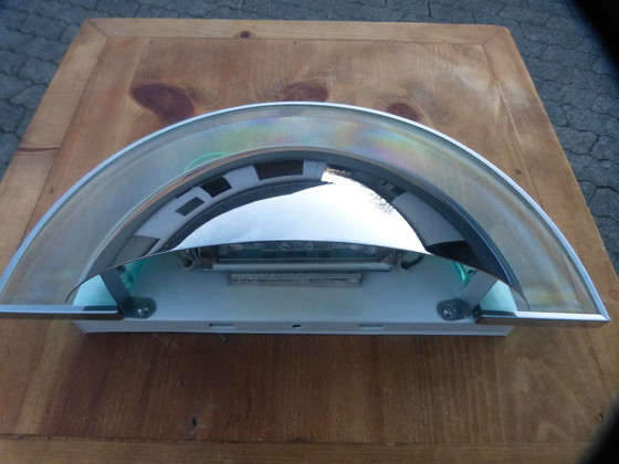 Image 1 of 6x Hustadt wandlampen chroom acryl