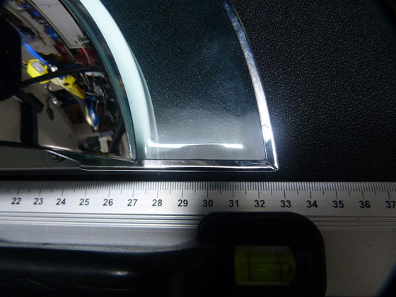 Image 1 of 6x Hustadt wandlampen chroom acryl