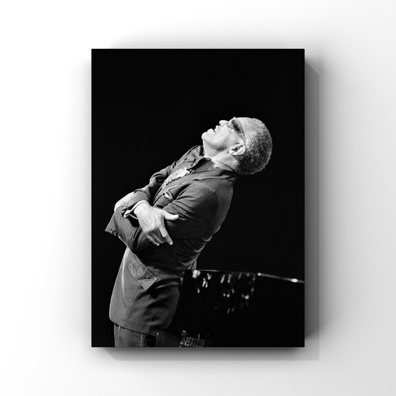 Image 1 of Ray Charles | Rob Bogaerts| fine art Jazz | North Sea jazz 1983