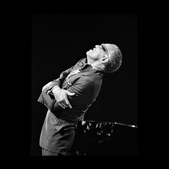 Image 1 of Ray Charles | Rob Bogaerts| fine art Jazz | North Sea jazz 1983