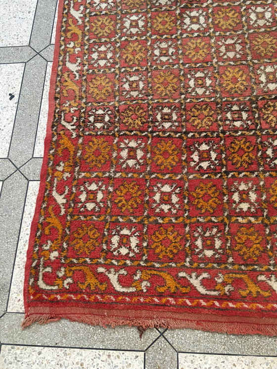 Image 1 of Antiek Berber Zemmour Tapijt 350 X 180 Cm