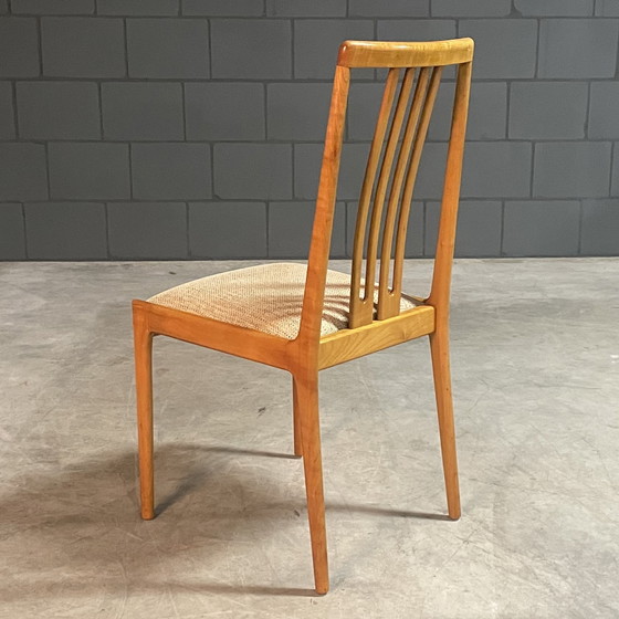 Image 1 of Set van 6 eetkamerstoelen – Lübke – jaren 70