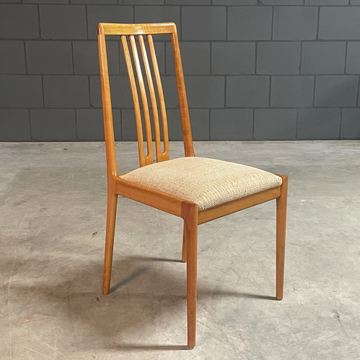 Set van 6 eetkamerstoelen – Lübke – jaren 70