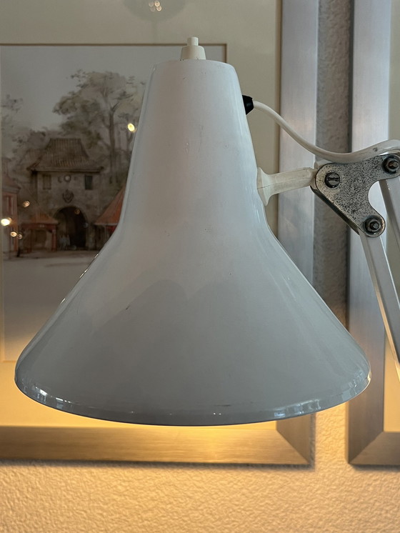 Image 1 of Vintage COGO Witte Architectenlamp