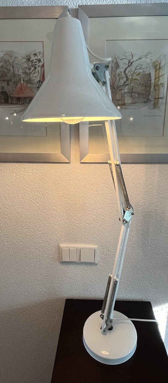 Image 1 of Vintage COGO Witte Architectenlamp