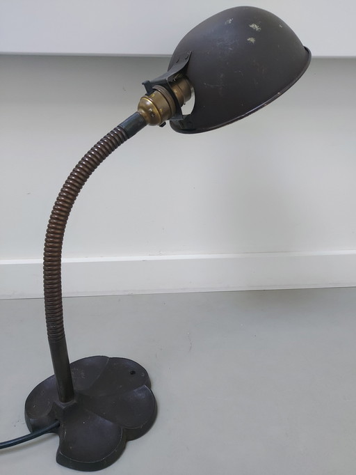 Antieke Bureaulamp Jaren 40