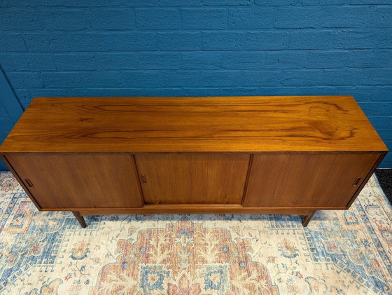 Image 1 of Vintage Teak Lowboard, Deens Design Uit De Jaren ´60