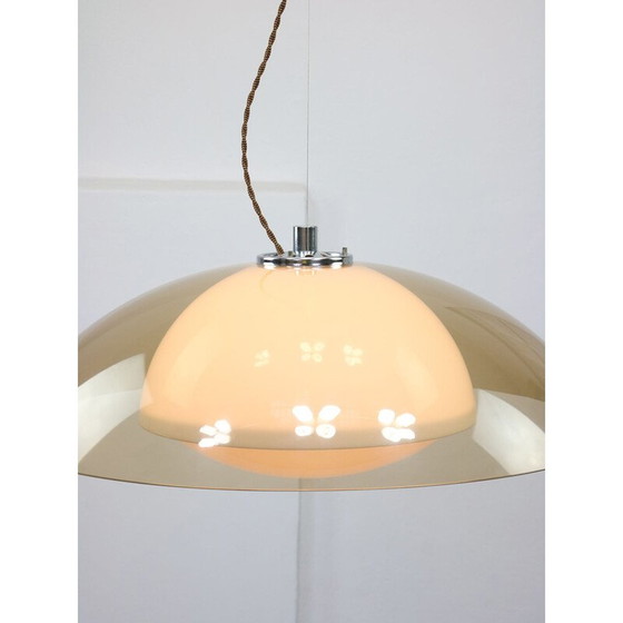 Image 1 of Vintage Ufo Space Age hanglamp van Guzzini, 1970