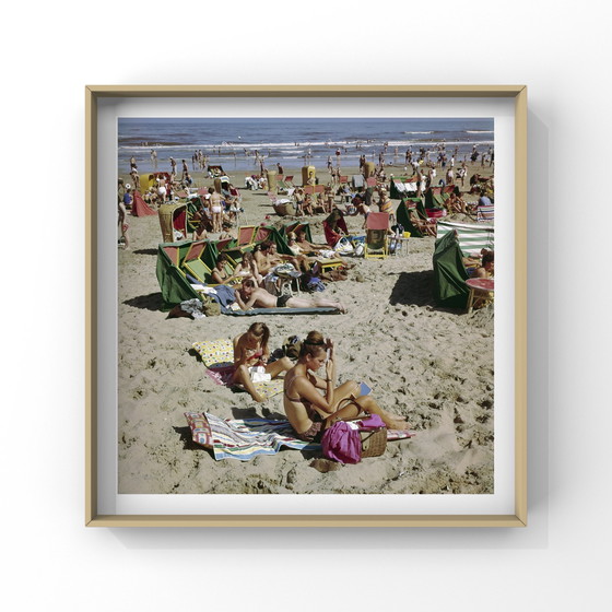 Image 1 of Een zomerse dag in Zandvoort print