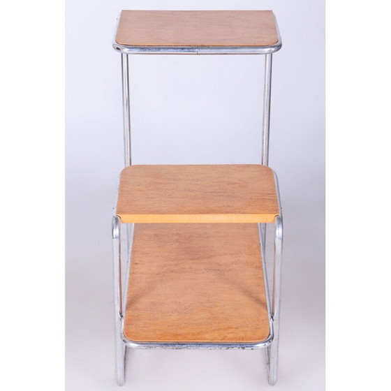 Image 1 of Paar vintage Bauhaus planken van Arnošt Beck voor Robert Slezák, Tsjecho-Slowakije 1930