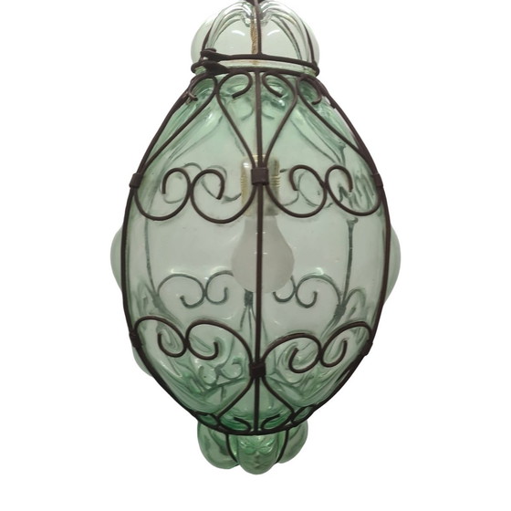 Image 1 of Vintage Venetiaanse Murano Hanglamp, Jaren 60/70