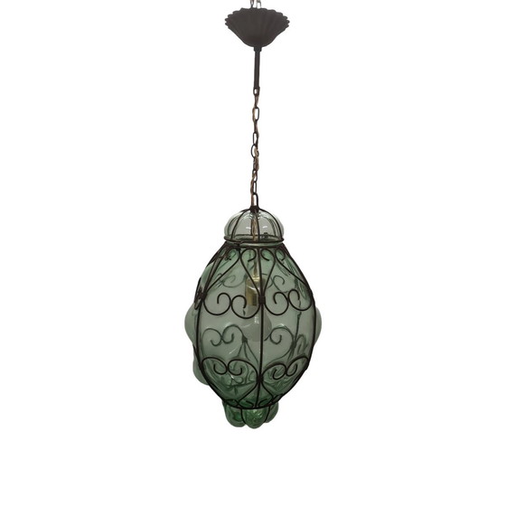 Image 1 of Vintage Venetiaanse Murano Hanglamp, Jaren 60/70