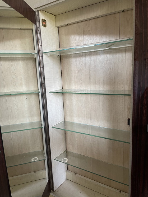 Image 1 of Dressoir Vintage Spiegelkast Met Wasbox 3K Duits