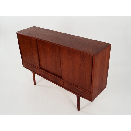 Image 1 of Vintage teakhouten highboard van E.W. Bach, jaren 1960