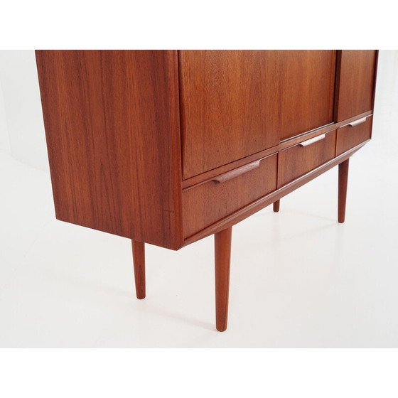 Image 1 of Vintage teakhouten highboard van E.W. Bach, jaren 1960