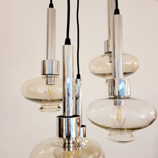 Cascade hanglamp,Duitsland 1970